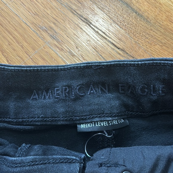 American eagle black jean skirt - Picture 4 of 4